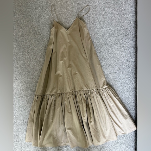 Anine Bing Beige Averie Dress - Picture 1 of 4